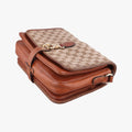 Secondhand Gucci Marrakech Messenger Beige x Brown canvas x Leather 257024 shoulderbag | stylenewstar