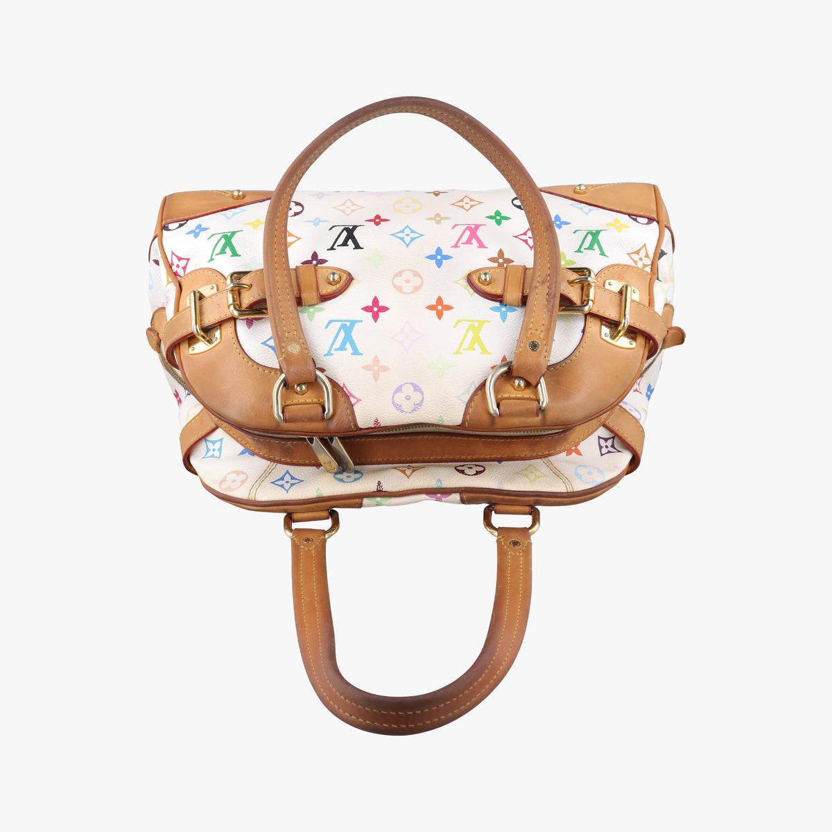 CLAUDIA white Monogram Multicolor M40193 Lot number unknownクラウディア ブロン モノグラム マルチカラー M40193 製番不明