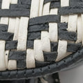 CC Woven Bowling White x Black Leather A93123 21625851CCウーブン ボウリング ホワイト x ブラック レザー A93123 21625851