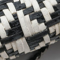 CC Woven Bowling White x Black Leather A93123 21625851CCウーブン ボウリング ホワイト x ブラック レザー A93123 21625851
