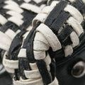 CC Woven Bowling White x Black Leather A93123 21625851CCウーブン ボウリング ホワイト x ブラック レザー A93123 21625851