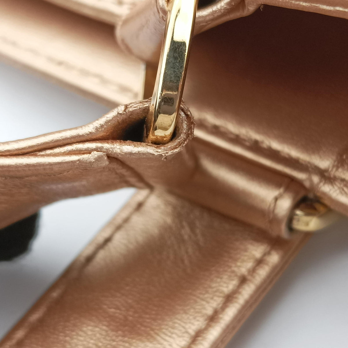 Choco Bar Golden lambskin A17443 6913347チョコバー ゴールド ラムスキン A17443 6913347