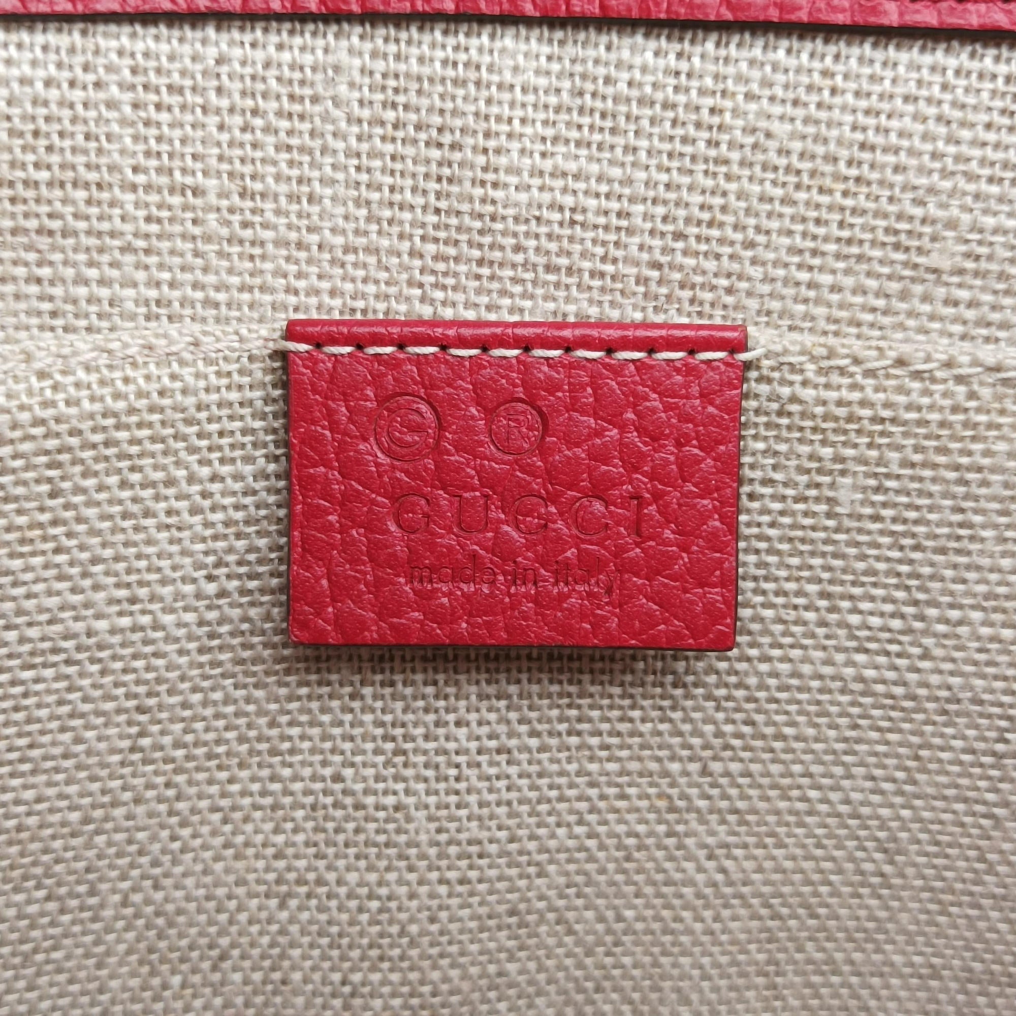 Interlocking G Red Leather 510304 C026804563インターロッキングG レッド レザー 510304 C026804563
