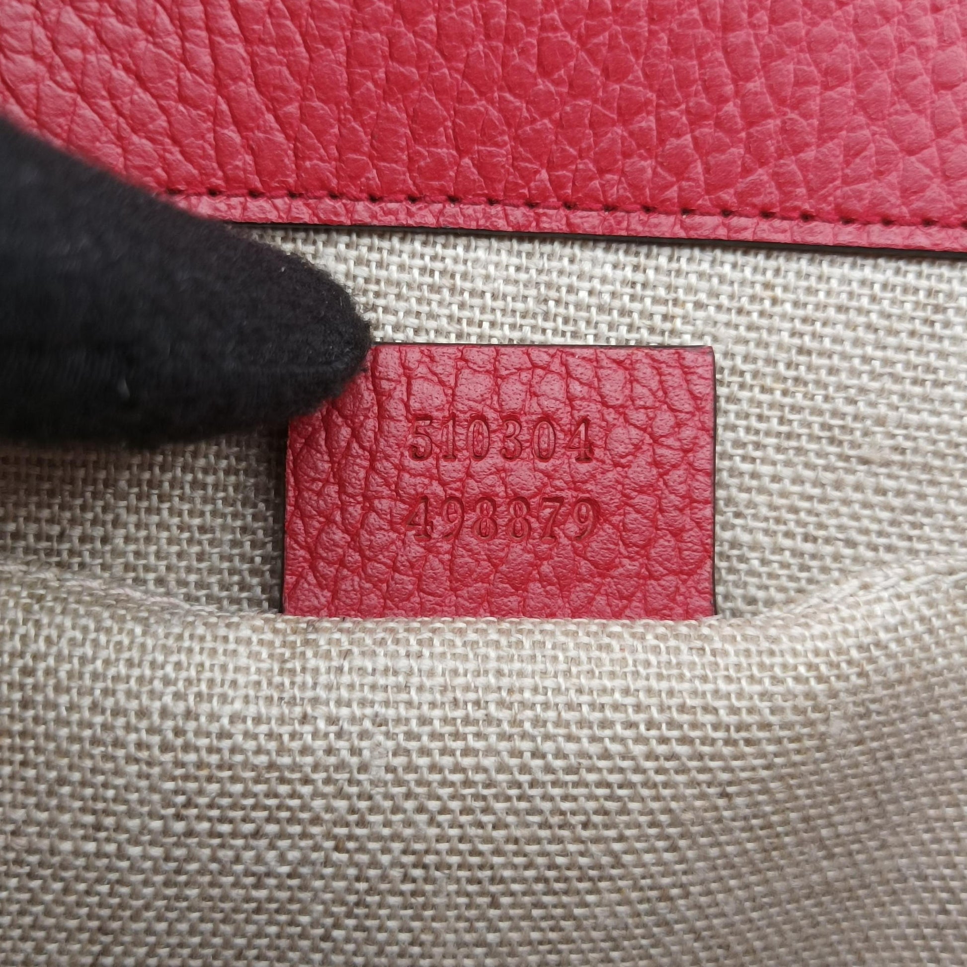 Interlocking G Red Leather 510304 C026804563インターロッキングG レッド レザー 510304 C026804563