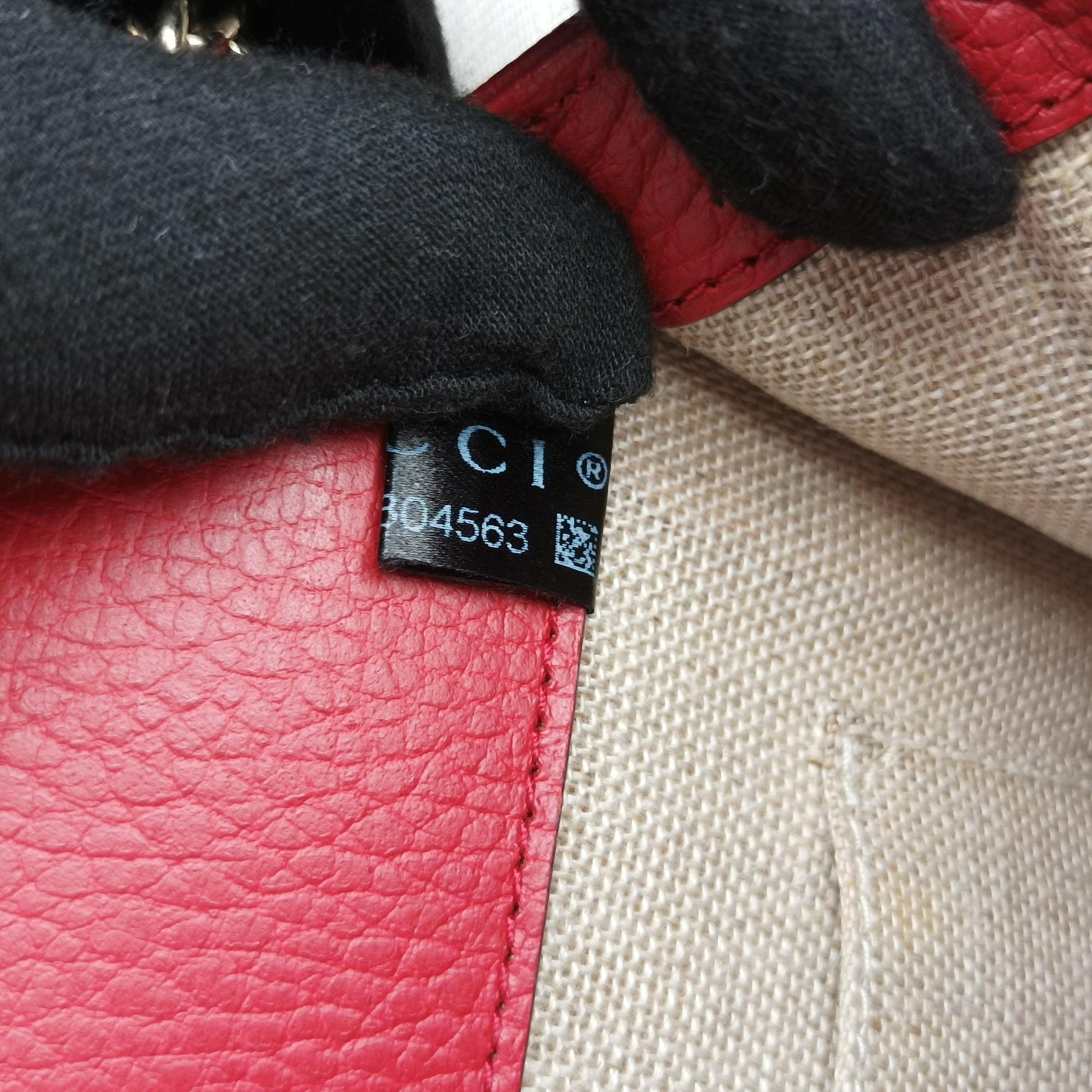 Interlocking G Red Leather 510304 C026804563インターロッキングG レッド レザー 510304 C026804563