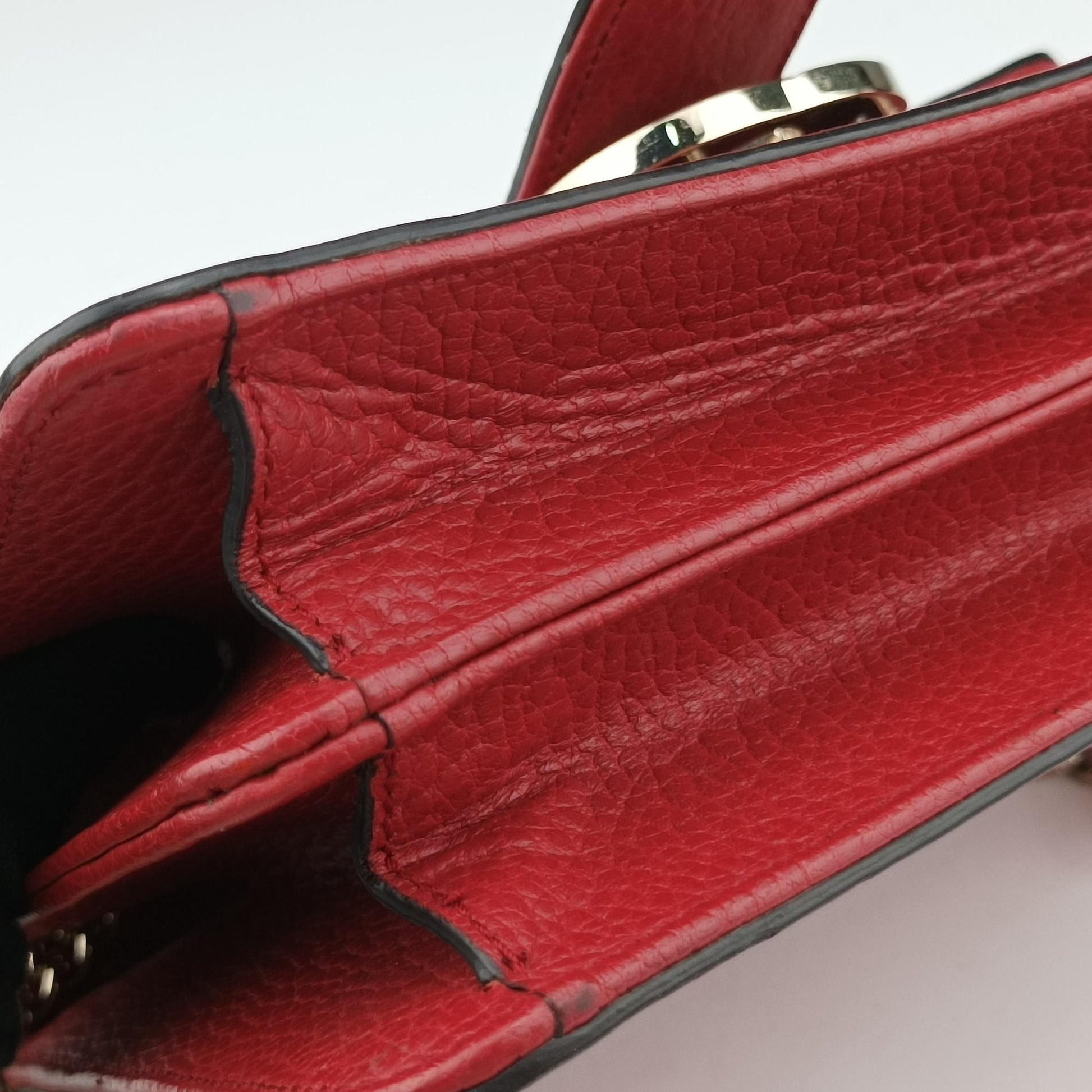 Interlocking G Red Leather 510304 C026804563インターロッキングG レッド レザー 510304 C026804563