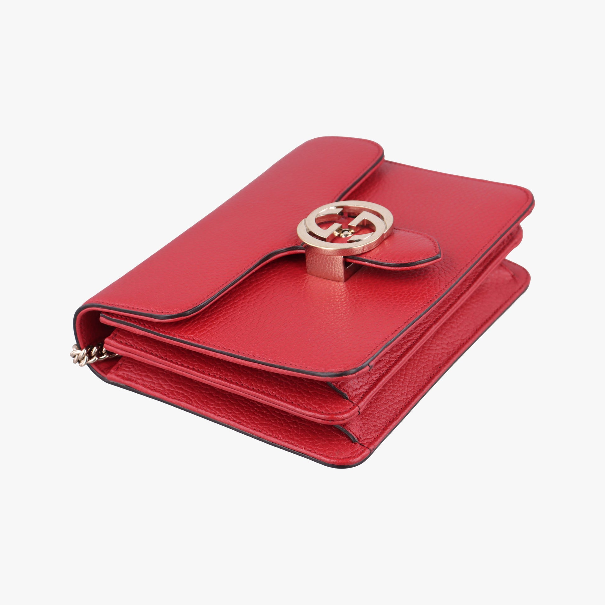 Interlocking G Red Leather 510304 C026804563インターロッキングG レッド レザー 510304 C026804563