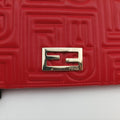Embossed Logo Red lambskin 8M0219 2266 8M0219 YMY 088エンボス ロゴ レッド ラムスキン 8M0219 2266 8M0219 YMY 088