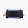 luggage nano shopper Blue×Black×Beige Leather×Suede F-ZP-0142ラゲージナノショッパー ブルー×ブラック×ベージュ レザー×スエード F-ZP-0142