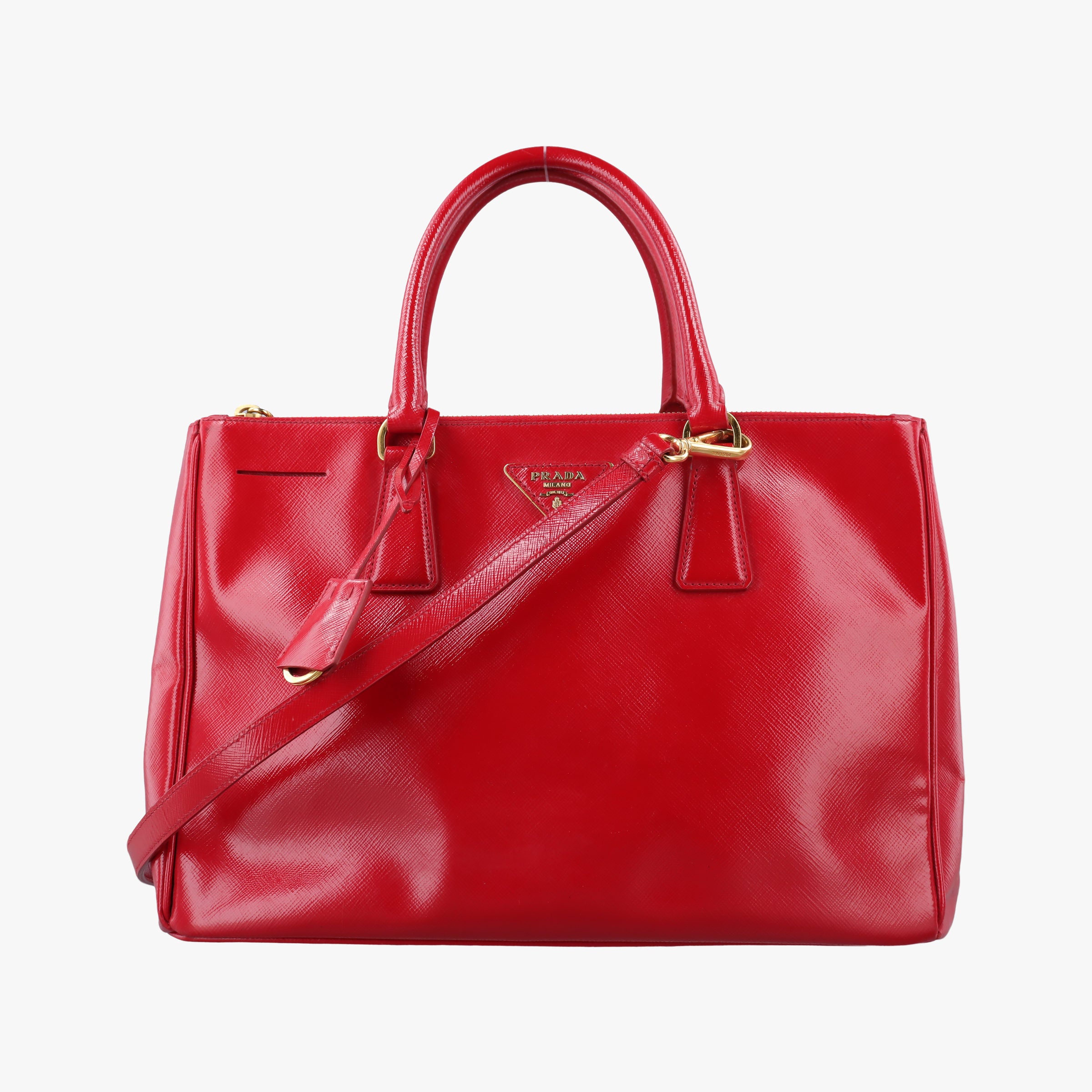 Galleria Red SAFFIANO Patent BN1801 31/H 208ガレリア レッド サフィアーノ パテント BN1801 31/H 208