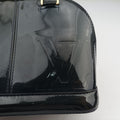 Pre-owned Louis Vuitton Miroir Alma BB MARINE Vernis M54705 shoulderbag | stylenewstar