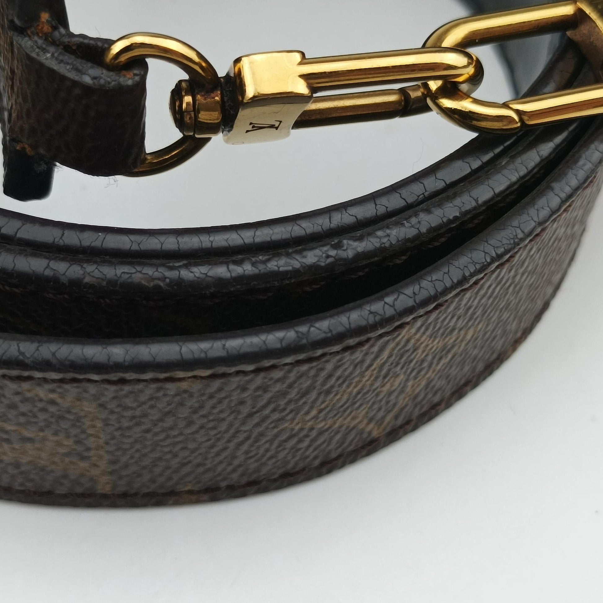 Pre-owned Louis Vuitton Miroir Alma BB MARINE Vernis M54705 shoulderbag | stylenewstar