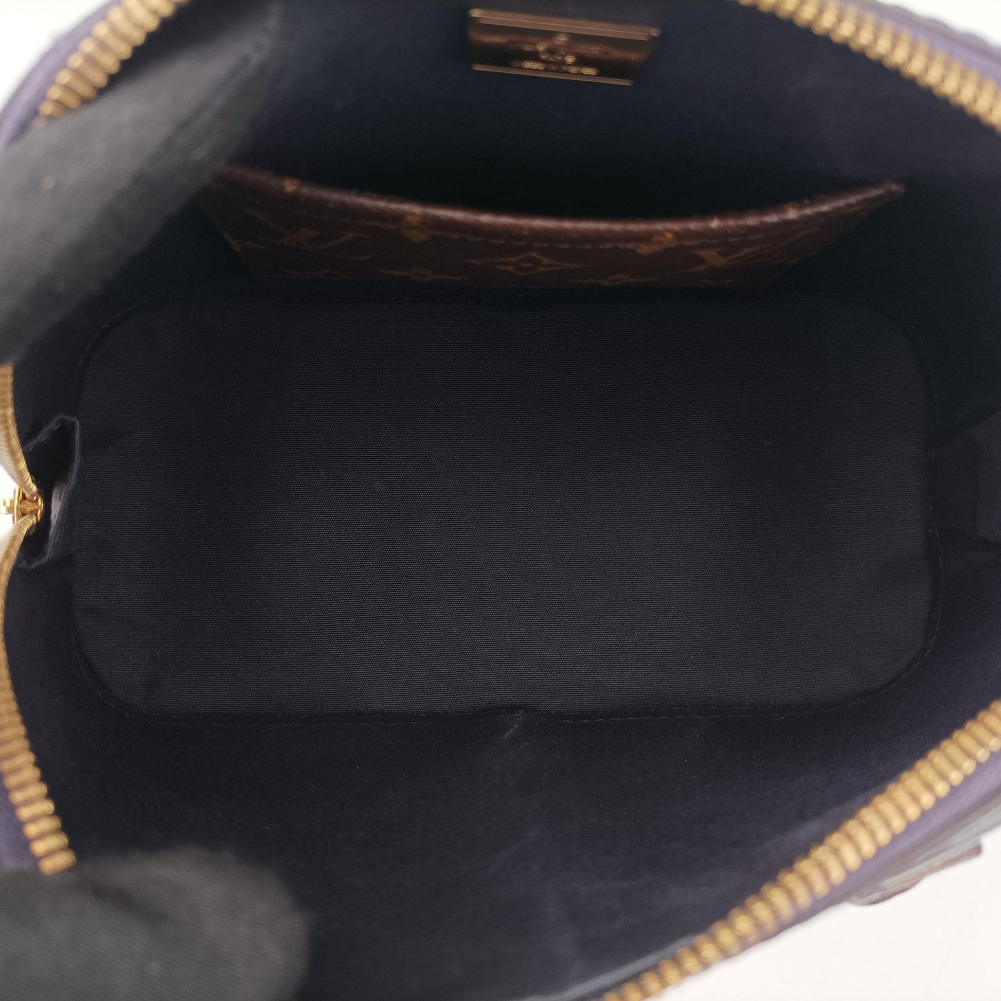 Pre-owned Louis Vuitton Miroir Alma BB MARINE Vernis M54705 shoulderbag | stylenewstar