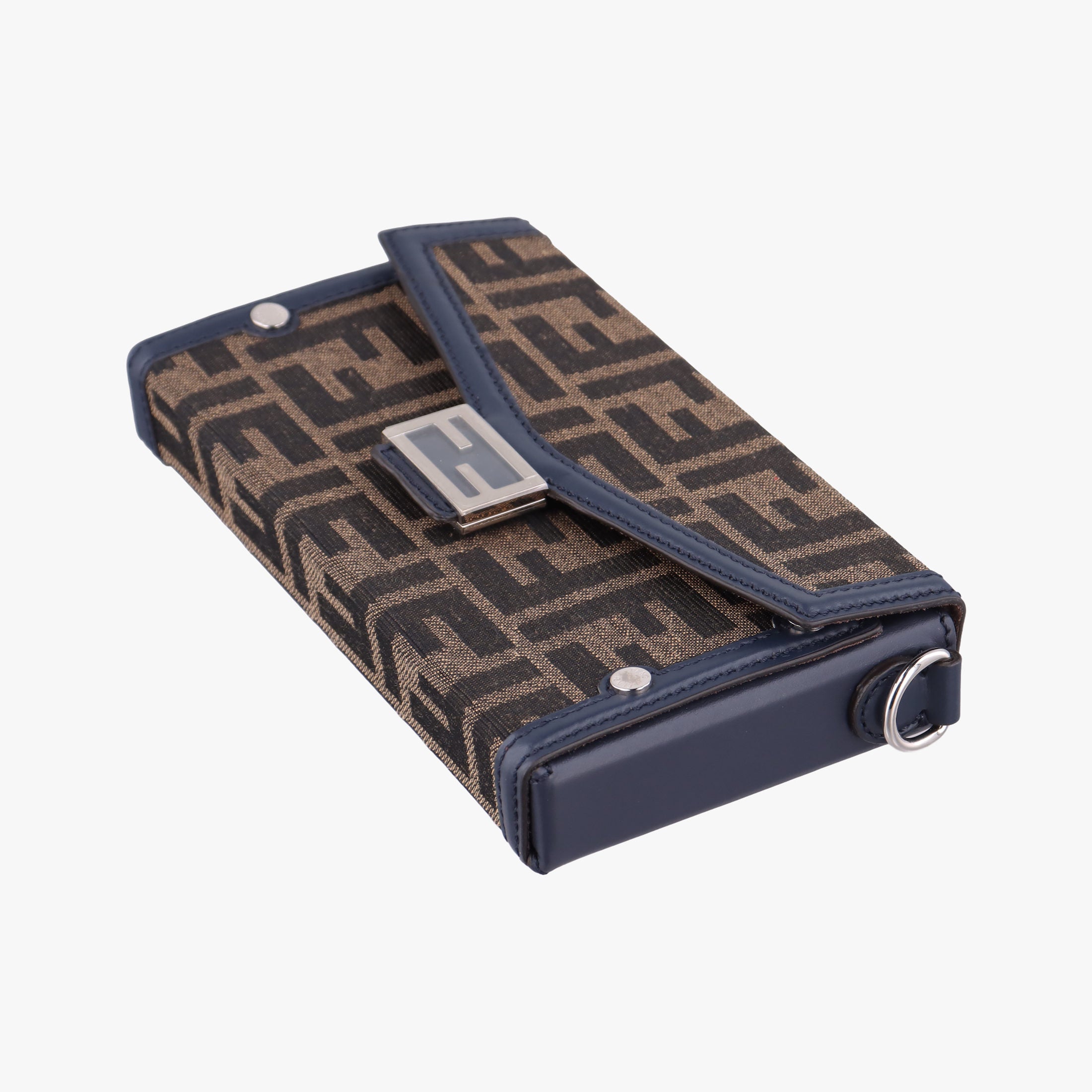 Zucca Soft Trunk Phone Pouch Brown canvas 7AS139 7AS139-AFBV-239-0501ズッカ ソフトトランク スマホポーチ ブラウン キャンバス 7AS139 7AS139-AFBV-239-0501
