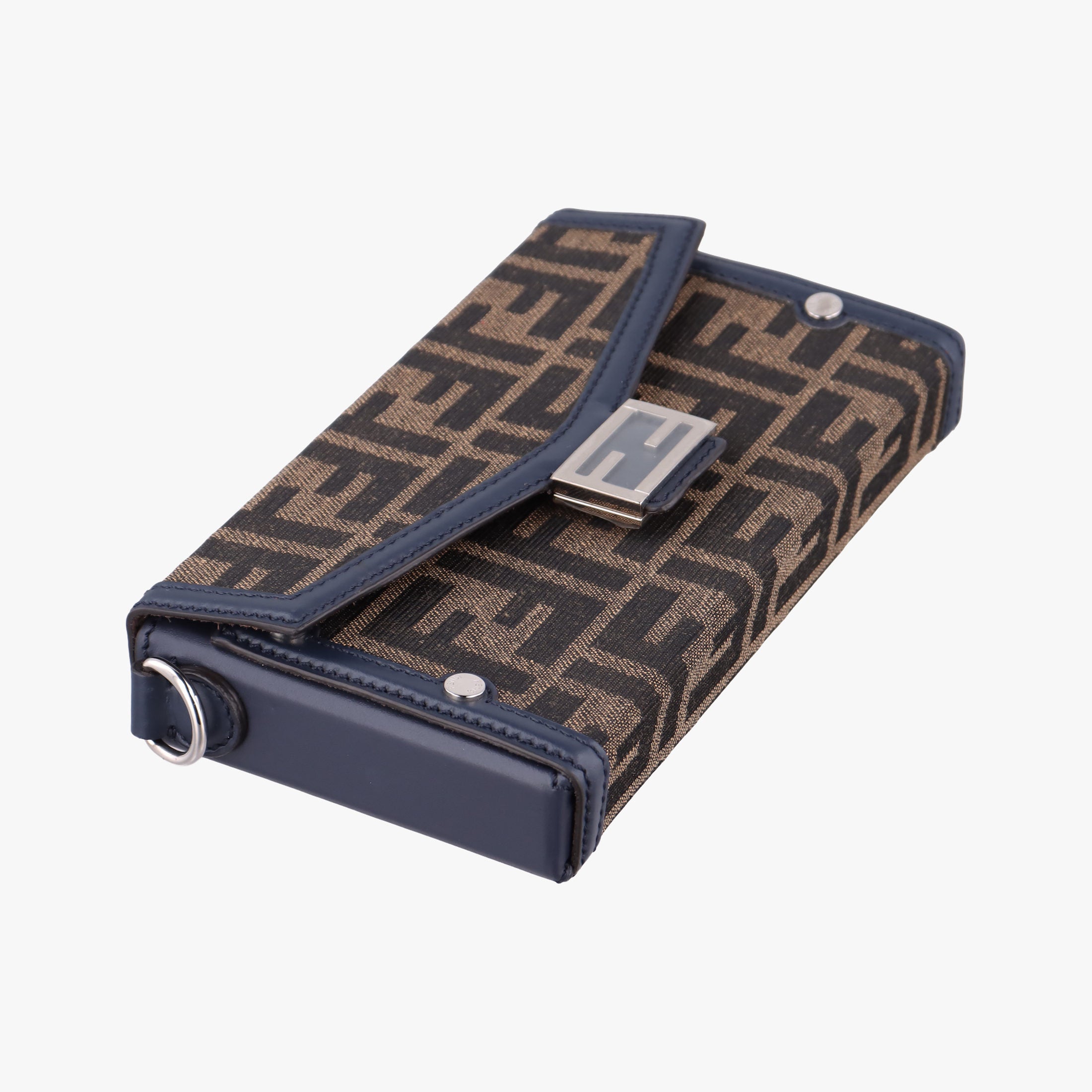 Zucca Soft Trunk Phone Pouch Brown canvas 7AS139 7AS139-AFBV-239-0501ズッカ ソフトトランク スマホポーチ ブラウン キャンバス 7AS139 7AS139-AFBV-239-0501