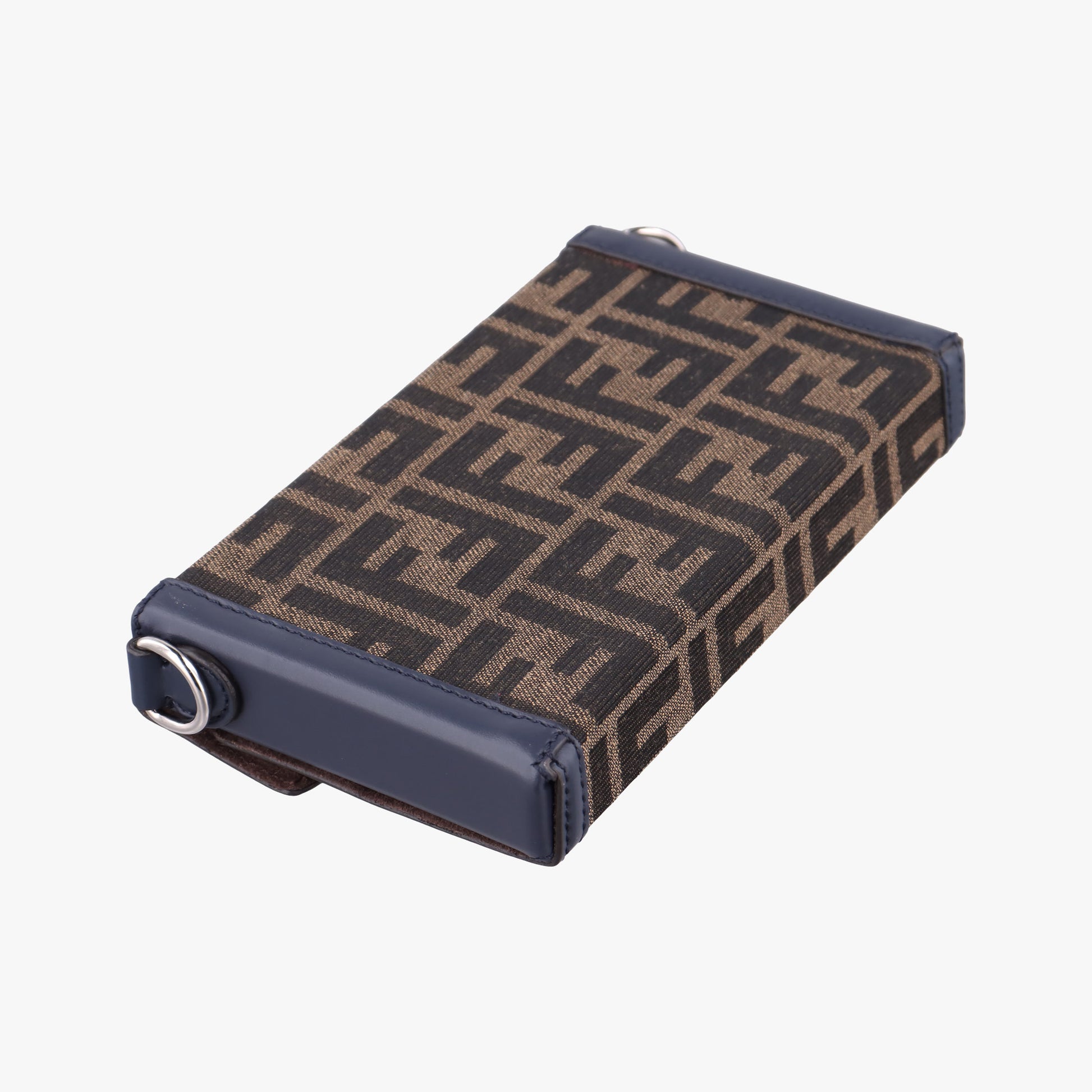 Zucca Soft Trunk Phone Pouch Brown canvas 7AS139 7AS139-AFBV-239-0501ズッカ ソフトトランク スマホポーチ ブラウン キャンバス 7AS139 7AS139-AFBV-239-0501