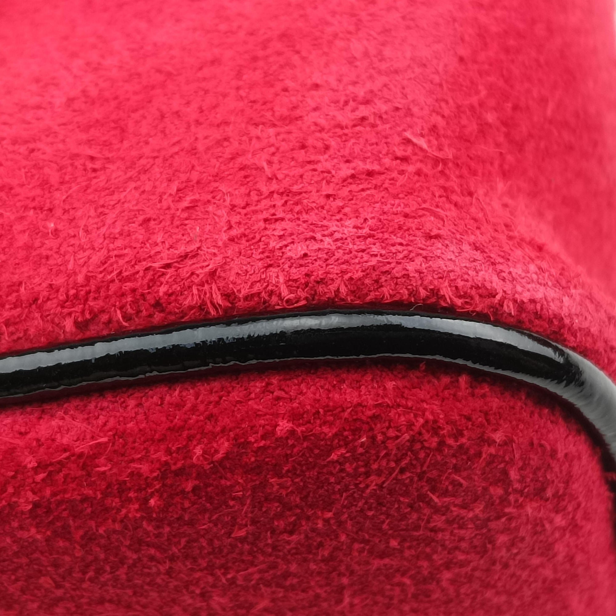 Ophidia Red×Black Suede× Leather 517076 B024597013オフィディア レッド×ブラック スエード×レザー 517076 B024597013