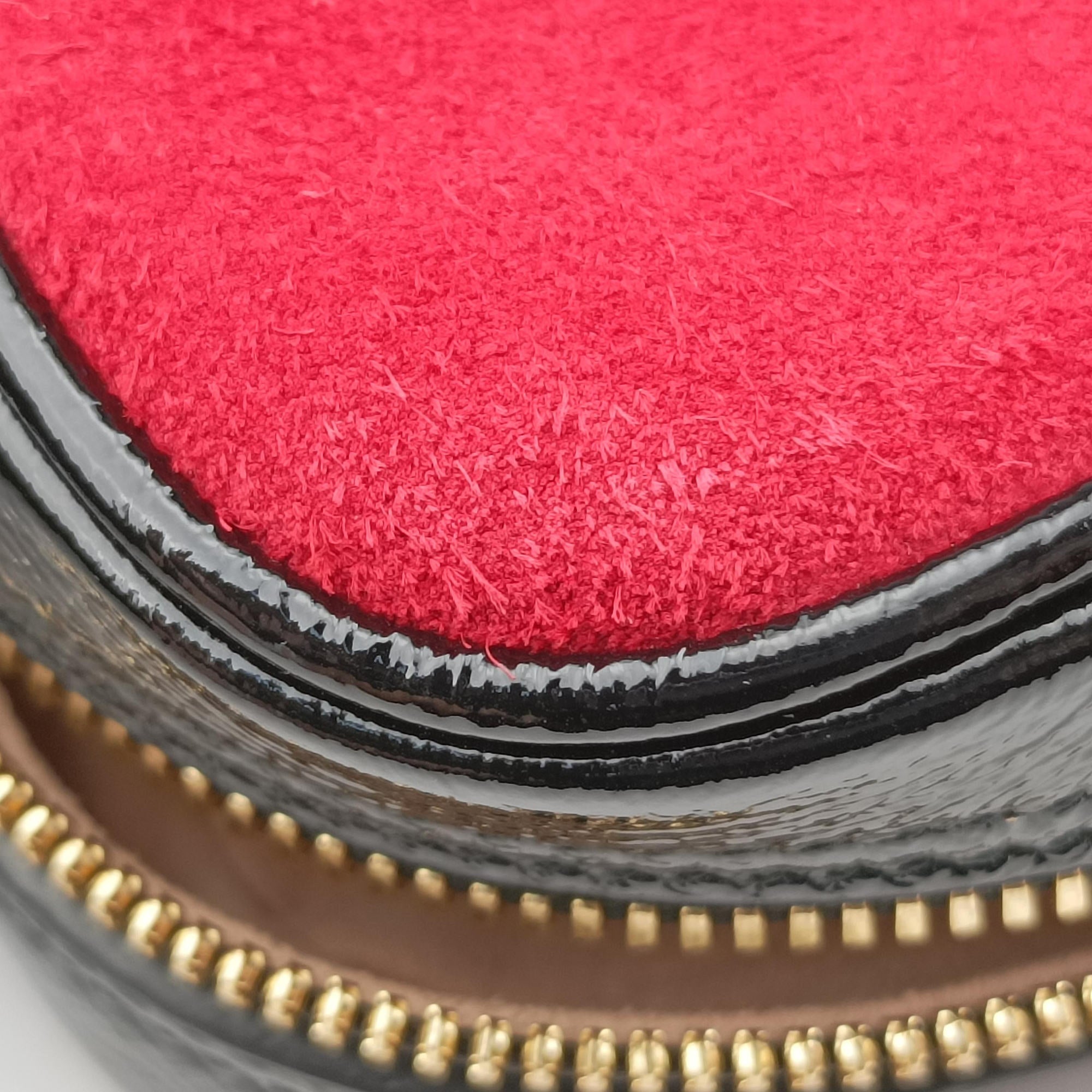 Ophidia Red×Black Suede× Leather 517076 B024597013オフィディア レッド×ブラック スエード×レザー 517076 B024597013