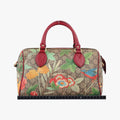 Pre-owned Gucci GG SUPREME Beige × Dark Brown × Multi PVC coated canvas×Leather 409529 shoulderbag | stylenewstar