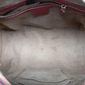 Pre-owned Gucci GG SUPREME Beige × Dark Brown × Multi PVC coated canvas×Leather 409529 shoulderbag | stylenewstar