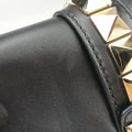 Rockstud Glam Lock Black Leather BL-L312VIT2ロックスタッズグラムロックスモール ブラック レザー BL-L312VIT2