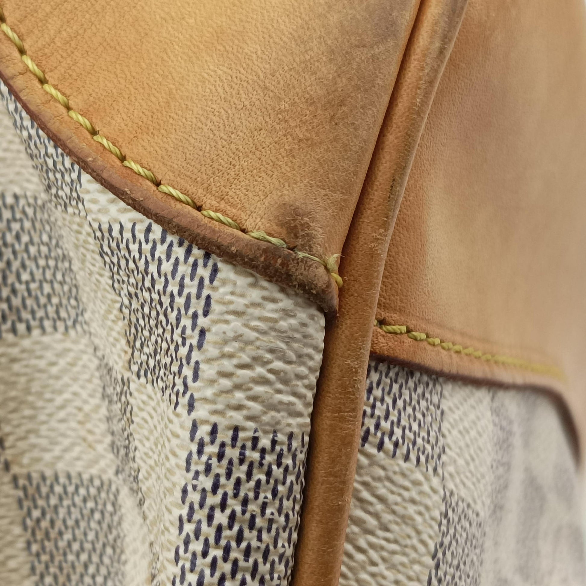 Secondhand Louis Vuitton BERKELEY Azur Damier Canvas N52001 handbag | stylenewstar