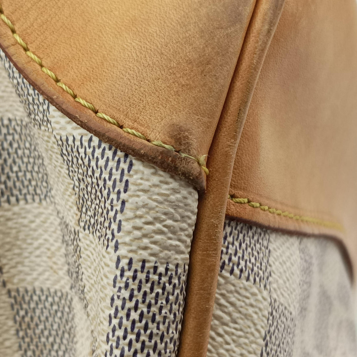 Secondhand Louis Vuitton BERKELEY Azur Damier Canvas N52001 handbag | stylenewstar