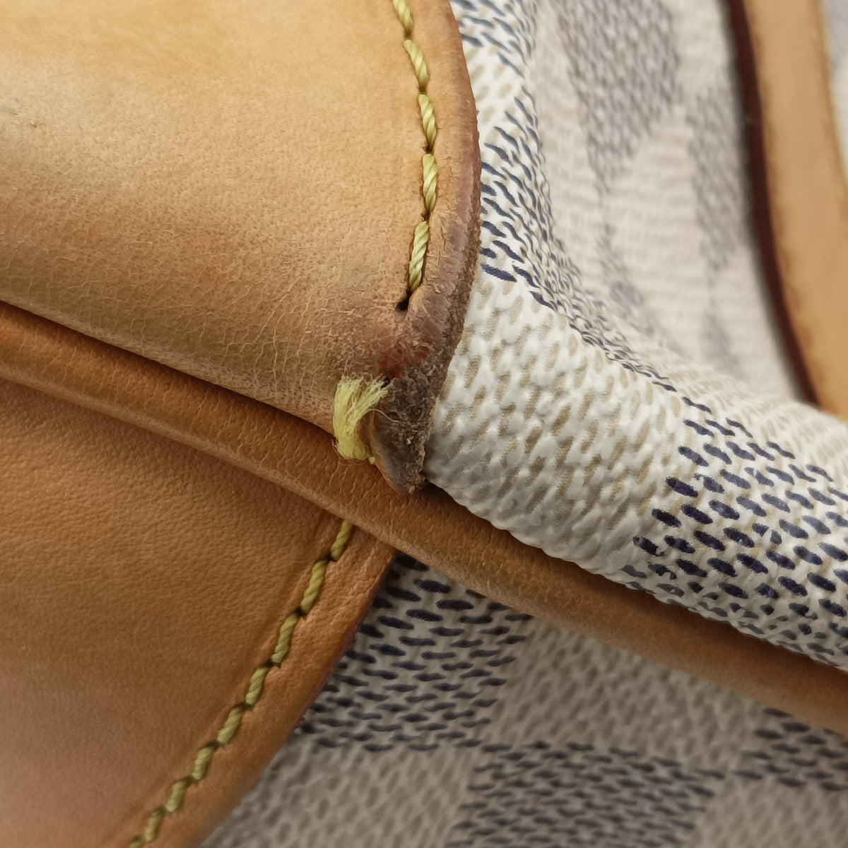 Secondhand Louis Vuitton BERKELEY Azur Damier Canvas N52001 handbag | stylenewstar