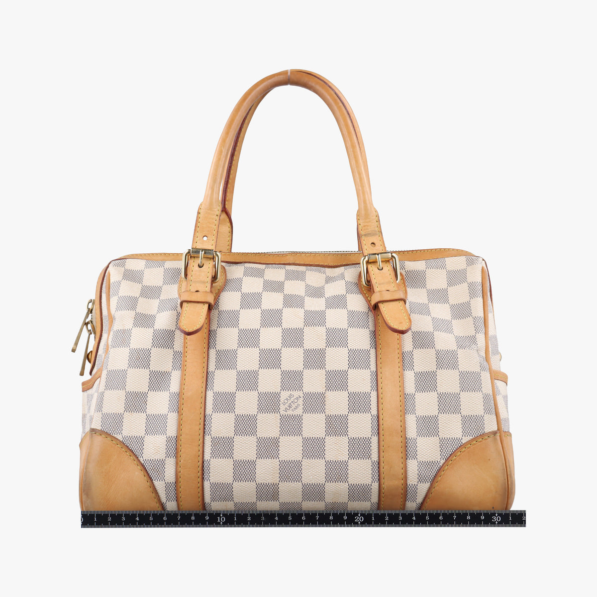 Secondhand Louis Vuitton BERKELEY Azur Damier Canvas N52001 handbag | stylenewstar