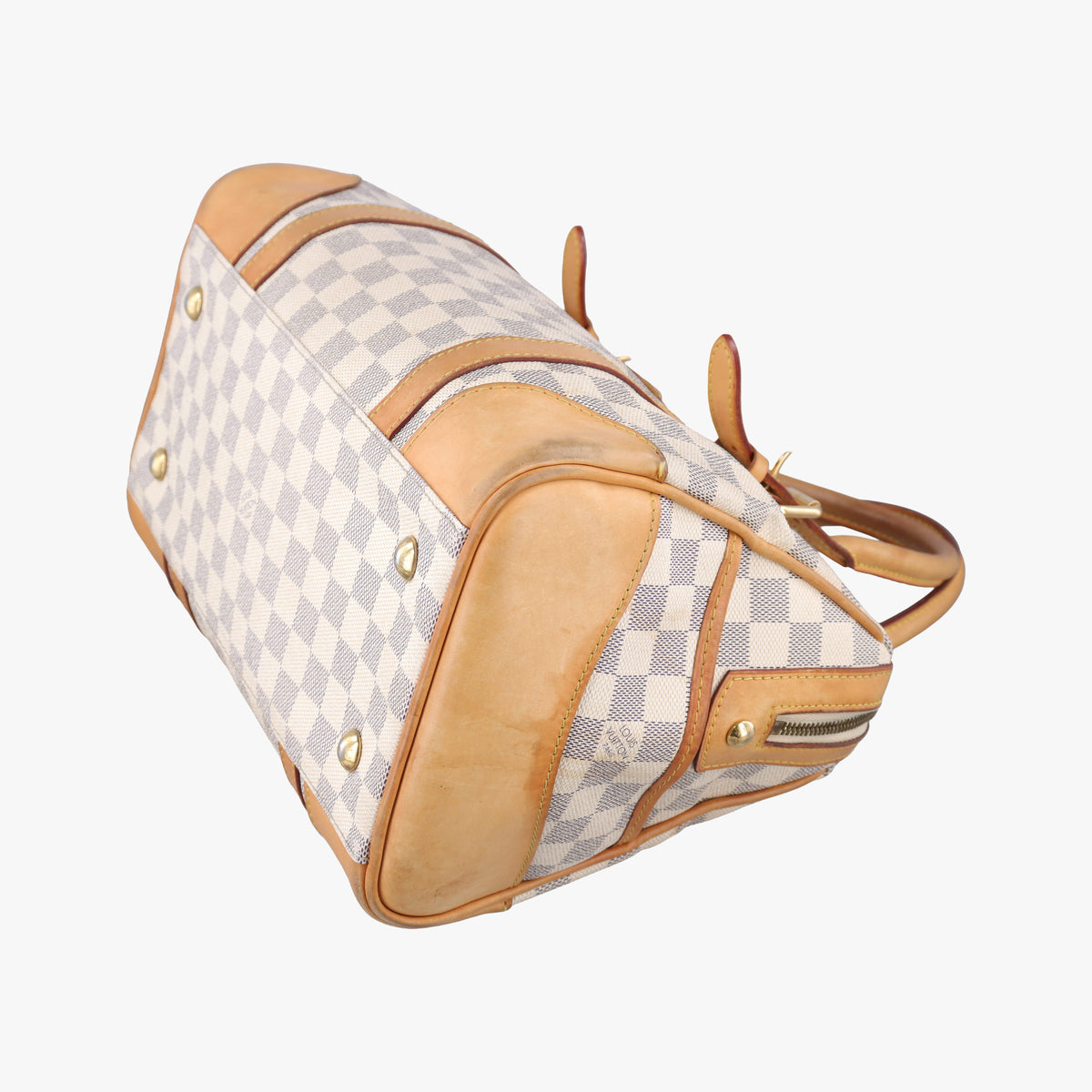 Secondhand Louis Vuitton BERKELEY Azur Damier Canvas N52001 handbag | stylenewstar