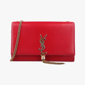 Vintage Yves Saint Laurent KATE Red Leather 354119 shoulderbag | stylenewstar