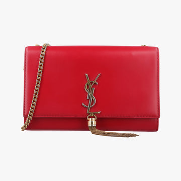 Vintage Yves Saint Laurent KATE Red Leather 354119 shoulderbag | stylenewstar