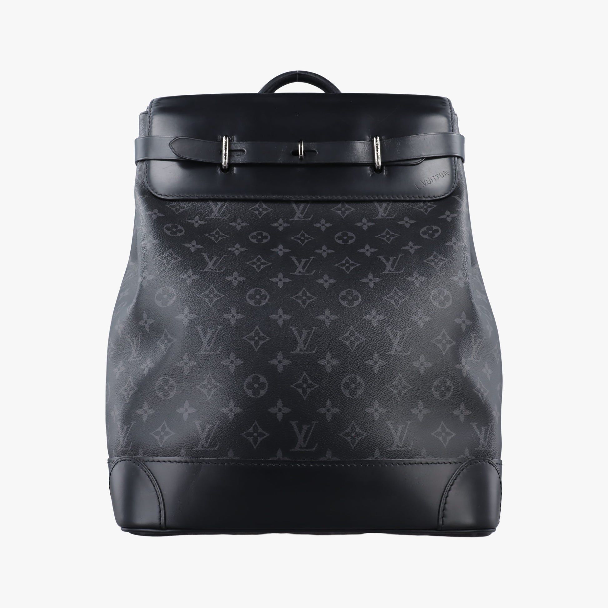 Steamer Backpack Black Monogram Eclipse Coated Canvas M44052 スティーマーバックパック ブラック モノグラム エクリプス  コーティングキャンバス M44052 