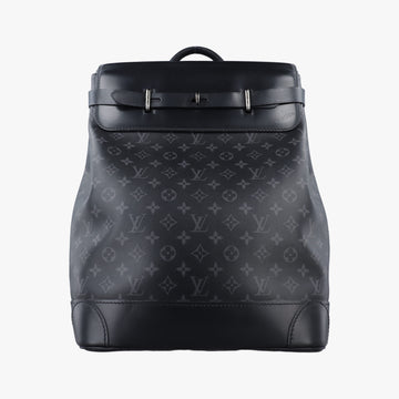Steamer Backpack Black Monogram Eclipse Coated Canvas M44052 スティーマーバックパック ブラック モノグラム エクリプス  コーティングキャンバス M44052 
