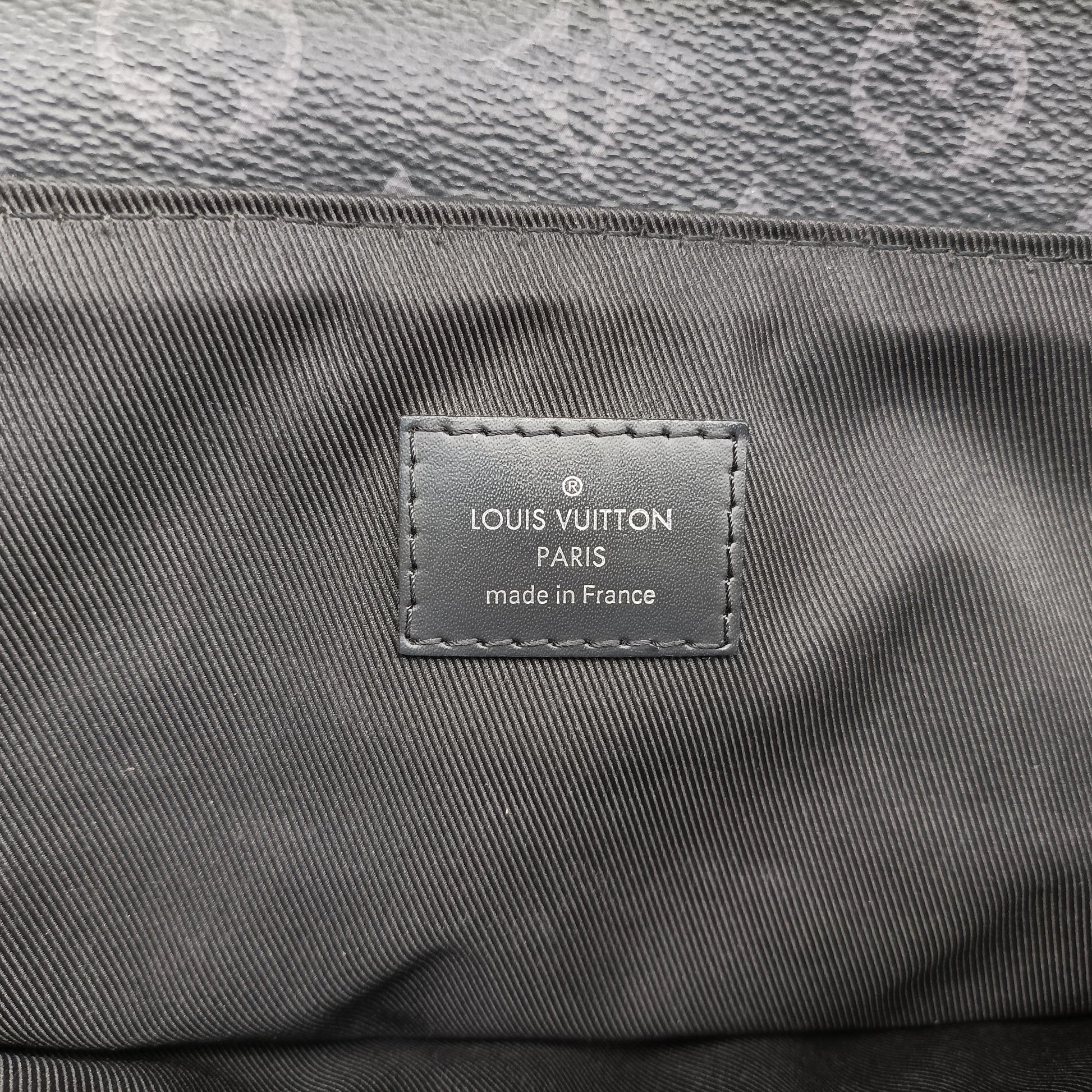 Steamer Backpack Black Monogram Eclipse Coated Canvas M44052 スティーマーバックパック ブラック モノグラム エクリプス  コーティングキャンバス M44052 