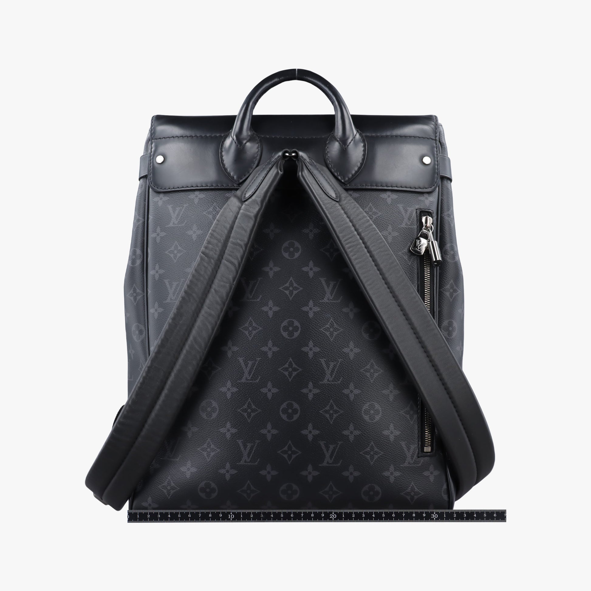 Steamer Backpack Black Monogram Eclipse Coated Canvas M44052 スティーマーバックパック ブラック モノグラム エクリプス  コーティングキャンバス M44052 