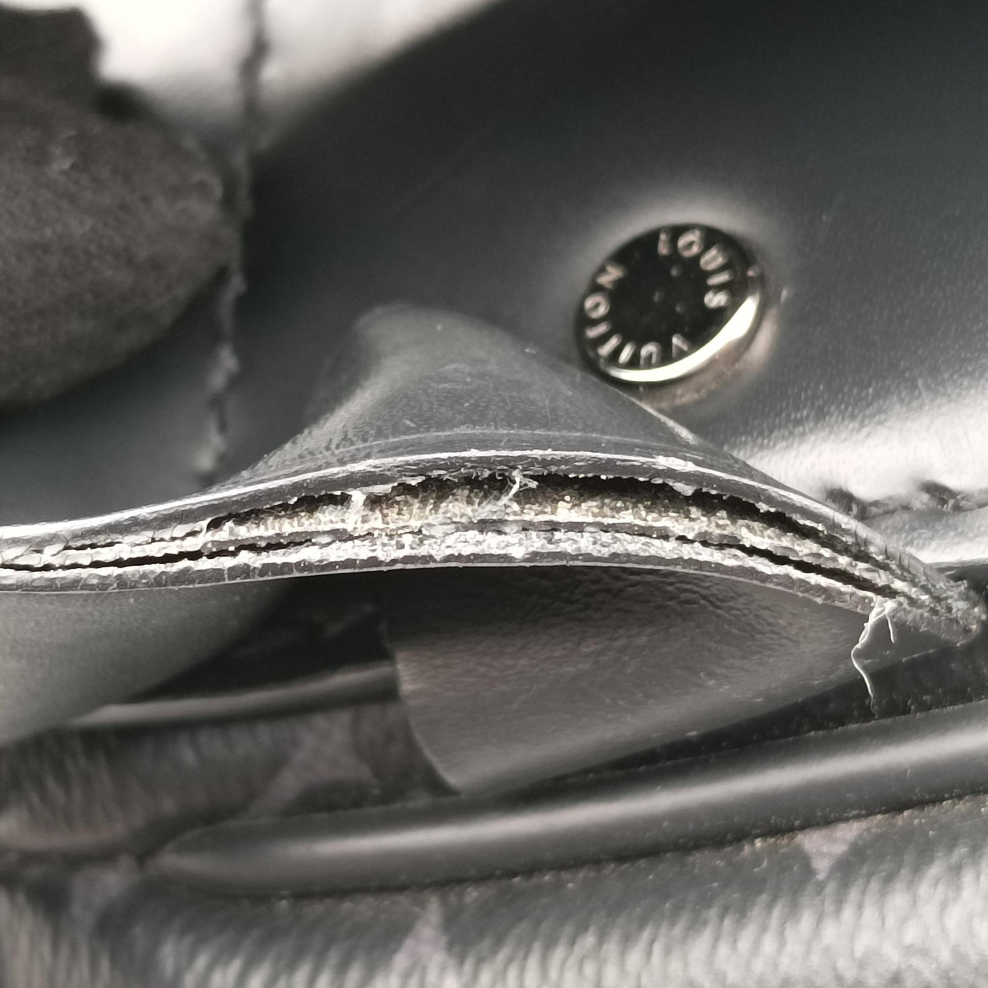 Steamer Backpack Black Monogram Eclipse Coated Canvas M44052 スティーマーバックパック ブラック モノグラム エクリプス  コーティングキャンバス M44052 