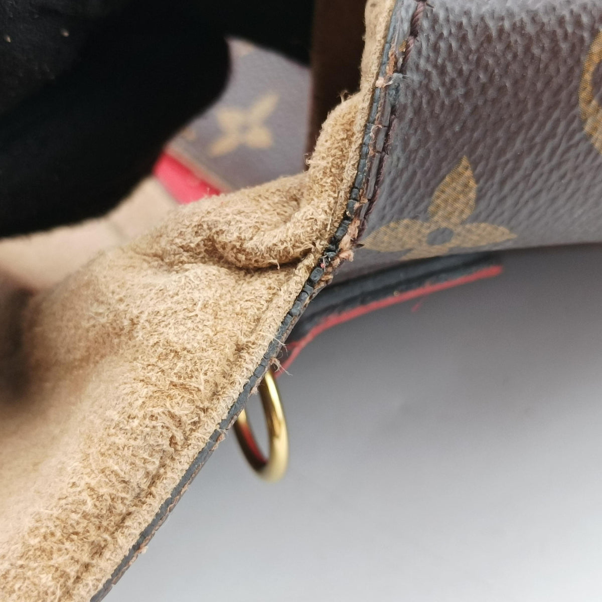 MARIGNAN Brown×COQUELICOT Monogram Canvas×calf leather M44544 AR1188マリニャン モノグラム/ブラウン×コクリコ モノグラムキャンバス×カーフレザー M44544 AR1188