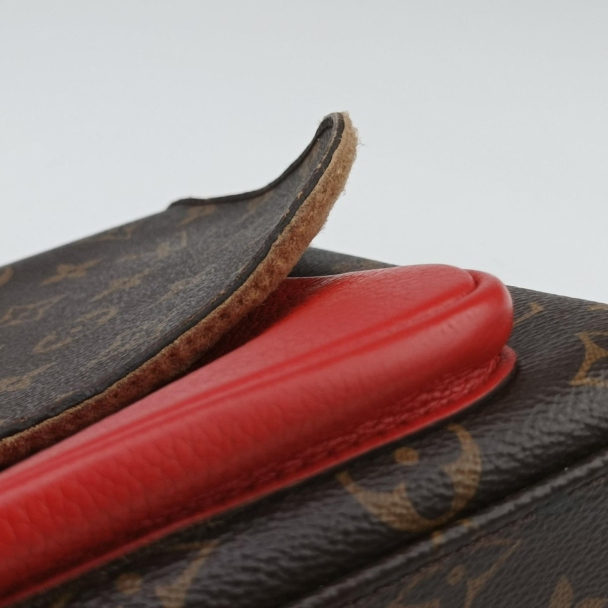 MARIGNAN Brown×COQUELICOT Monogram Canvas×calf leather M44544 AR1188マリニャン モノグラム/ブラウン×コクリコ モノグラムキャンバス×カーフレザー M44544 AR1188