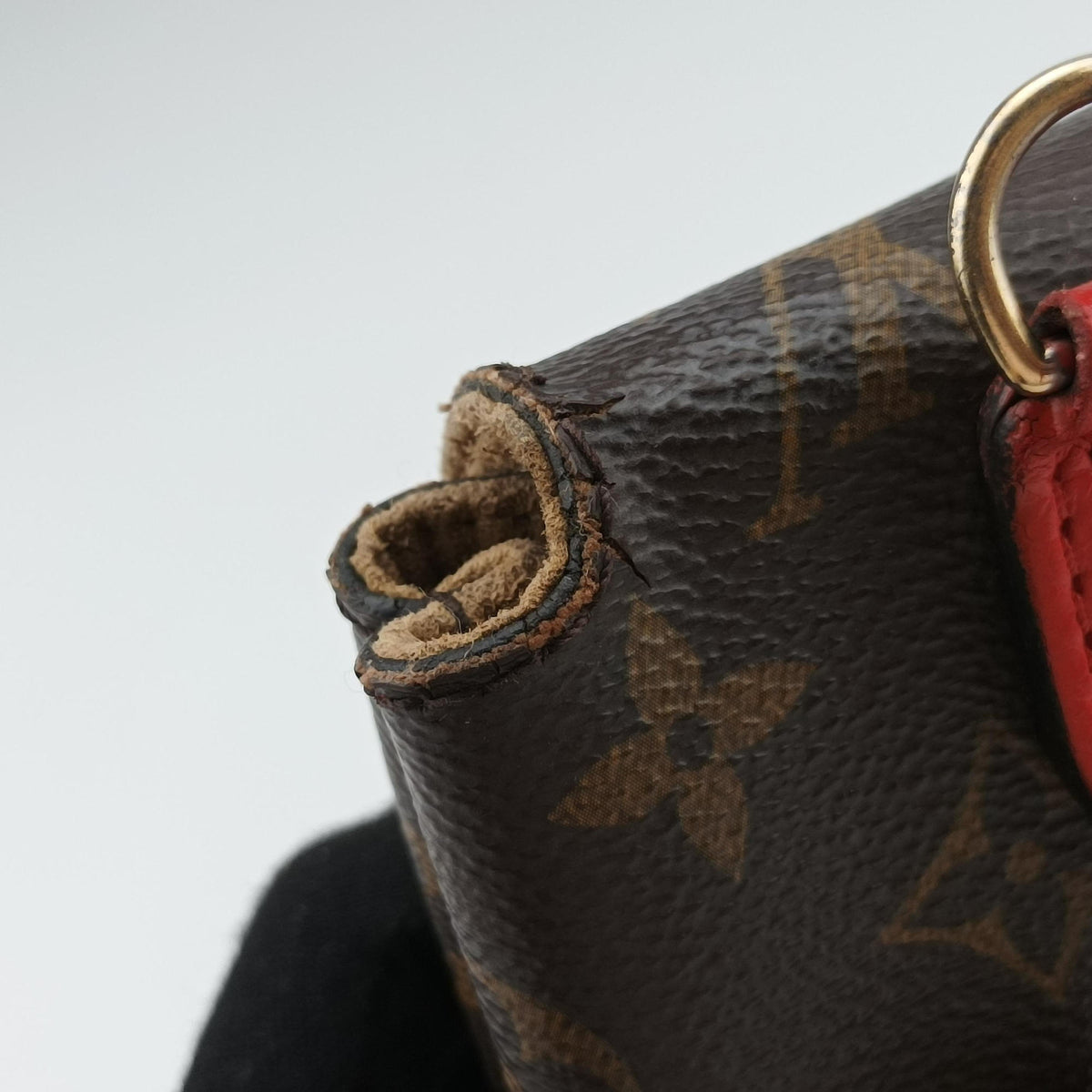 MARIGNAN Brown×COQUELICOT Monogram Canvas×calf leather M44544 AR1188マリニャン モノグラム/ブラウン×コクリコ モノグラムキャンバス×カーフレザー M44544 AR1188