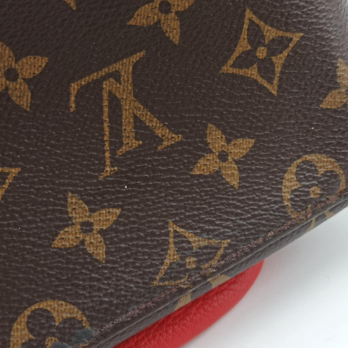 MARIGNAN Brown×COQUELICOT Monogram Canvas×calf leather M44544 AR1188マリニャン モノグラム/ブラウン×コクリコ モノグラムキャンバス×カーフレザー M44544 AR1188