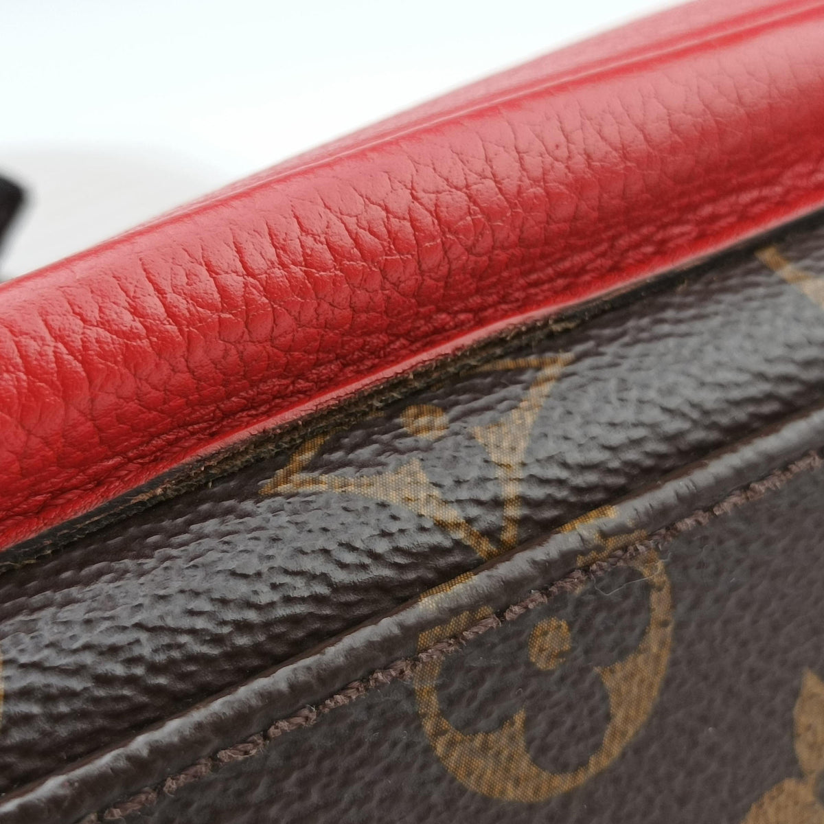 MARIGNAN Brown×COQUELICOT Monogram Canvas×calf leather M44544 AR1188マリニャン モノグラム/ブラウン×コクリコ モノグラムキャンバス×カーフレザー M44544 AR1188