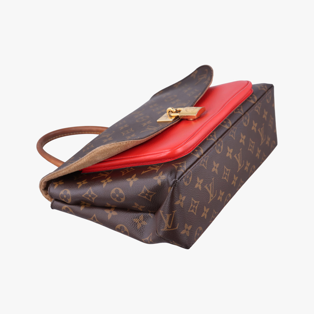 MARIGNAN Brown×COQUELICOT Monogram Canvas×calf leather M44544 AR1188マリニャン モノグラム/ブラウン×コクリコ モノグラムキャンバス×カーフレザー M44544 AR1188