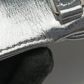 Dior double Medium Silver Leather 10-MA-0241ディオール ダブル ミディアム シルバー レザー 10-MA-0241