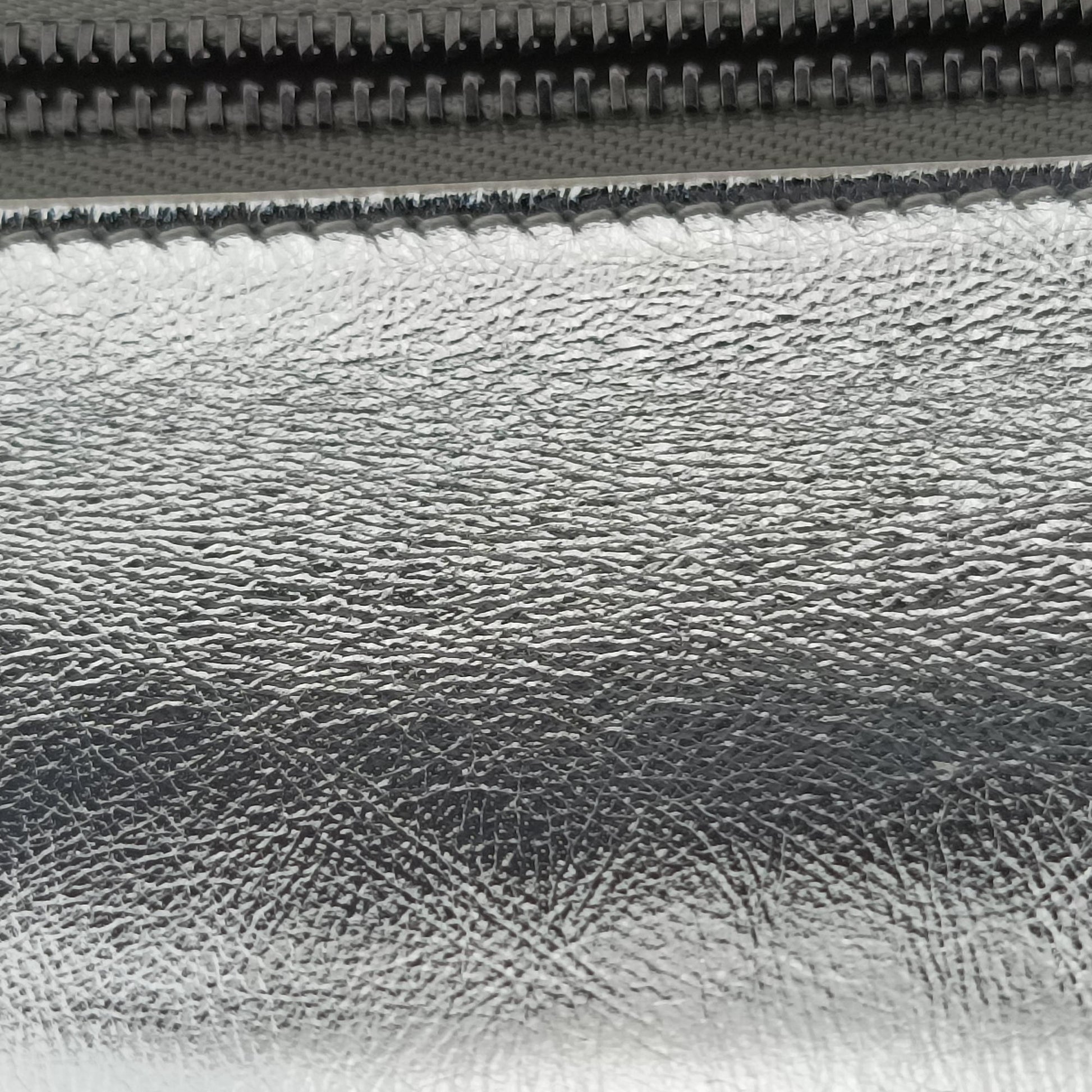 Dior double Medium Silver Leather 10-MA-0241ディオール ダブル ミディアム シルバー レザー 10-MA-0241