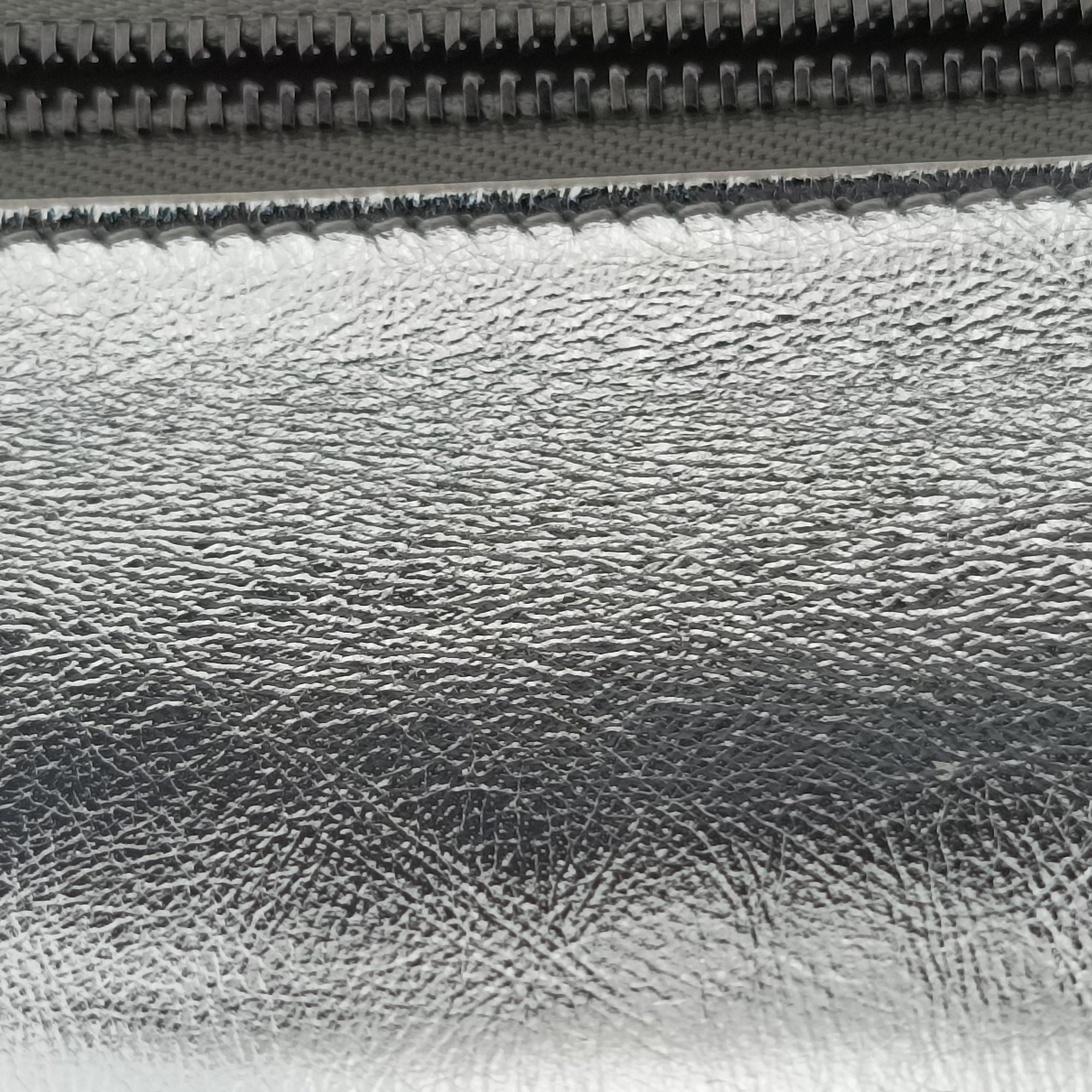 Dior double Medium Silver Leather 10-MA-0241ディオール ダブル ミディアム シルバー レザー 10-MA-0241