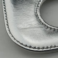 Dior double Medium Silver Leather 10-MA-0241ディオール ダブル ミディアム シルバー レザー 10-MA-0241