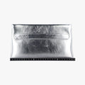 Dior double Medium Silver Leather 10-MA-0241ディオール ダブル ミディアム シルバー レザー 10-MA-0241