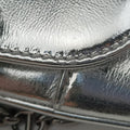 Dior double Medium Silver Leather 10-MA-0241ディオール ダブル ミディアム シルバー レザー 10-MA-0241