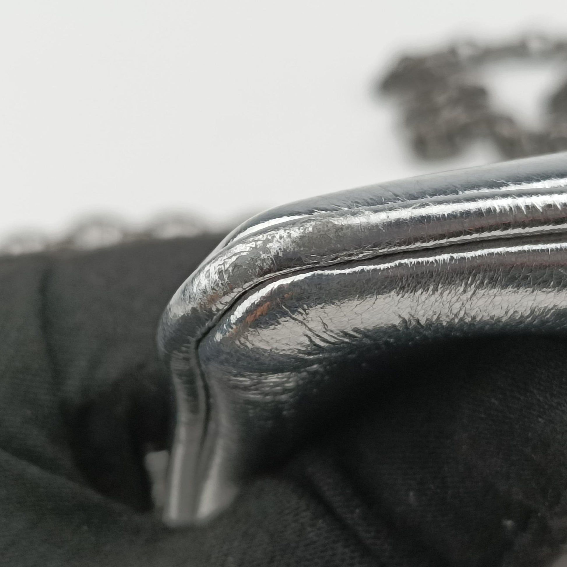 Dior double Medium Silver Leather 10-MA-0241ディオール ダブル ミディアム シルバー レザー 10-MA-0241
